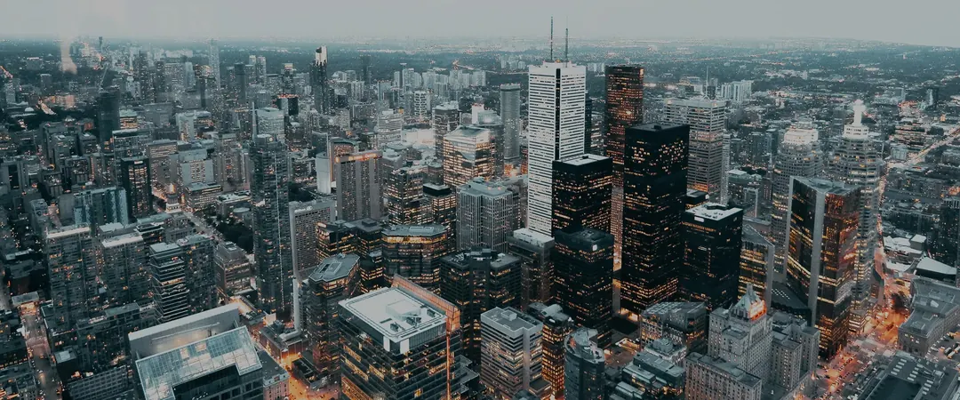 Prédios residenciais no Rio de Janeiro